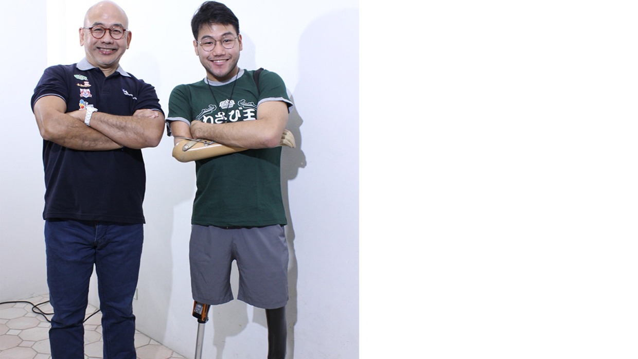 Photo of the ISPO World Congress keynote speaker Zy Kher Lee and Walter Lee